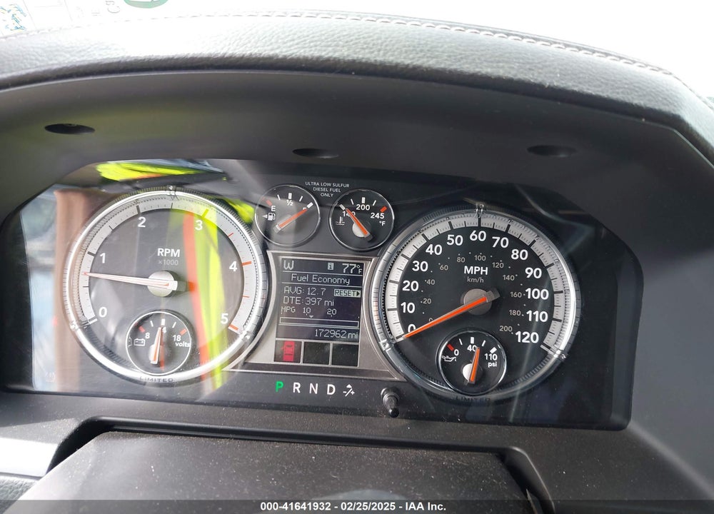 2012 RAM 2500 LAIE LONGHORN/LIMITED EDITION VIN: 3C6UD5PL5CG312776