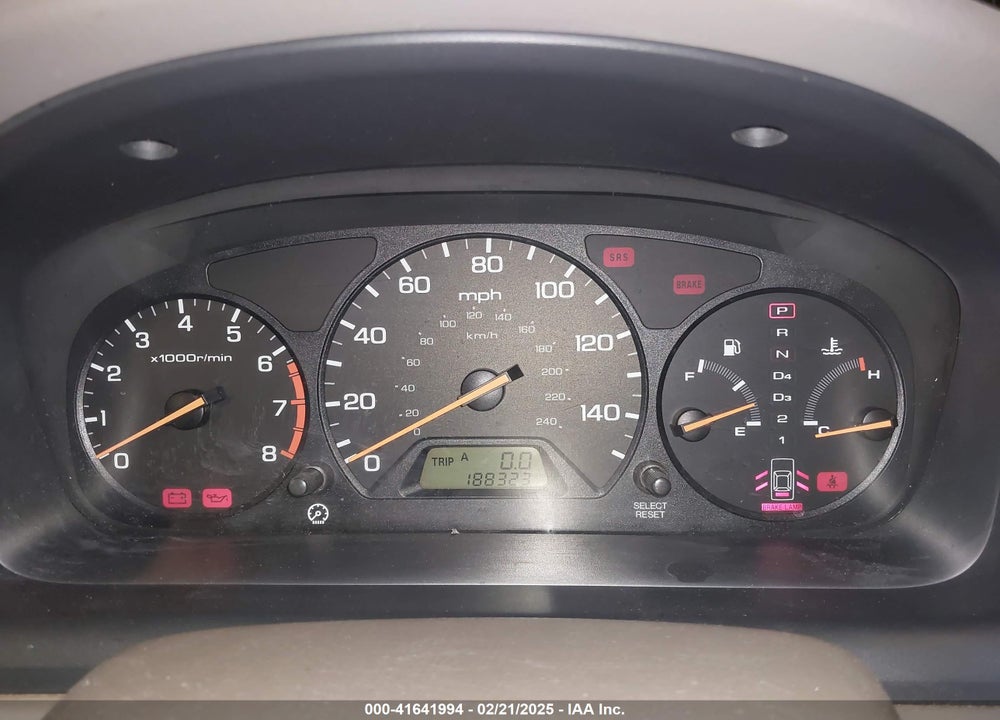 1998 HONDA ACCORD EX VIN: 1HGCG6673WA272112