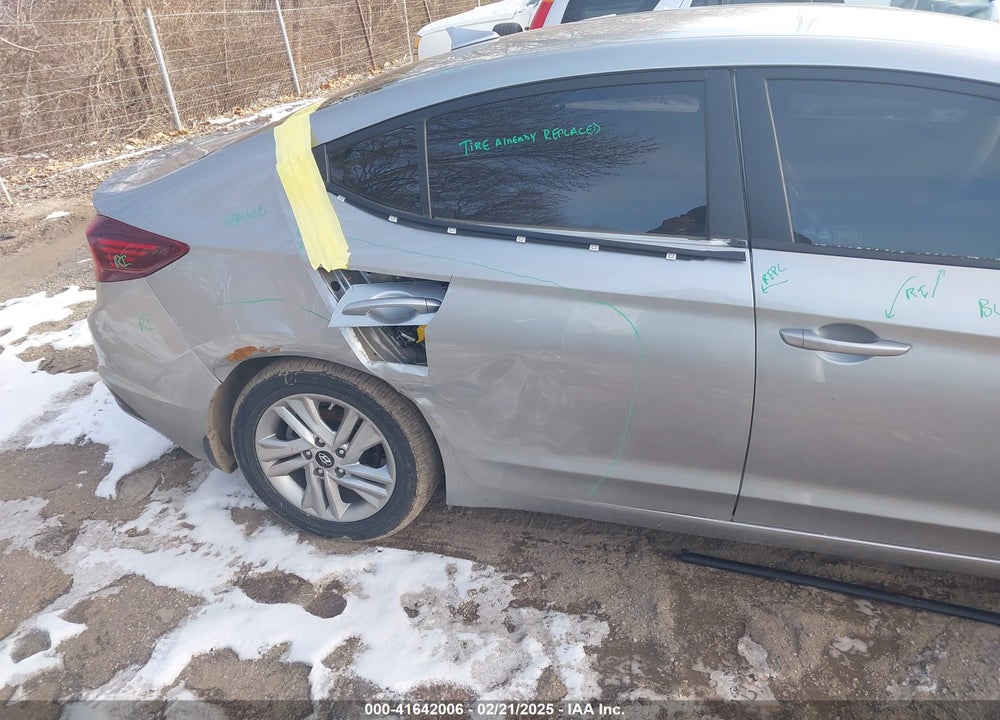 2020 HYUNDAI ELANTRA SEL VIN: 5NPD84LF5LH606127