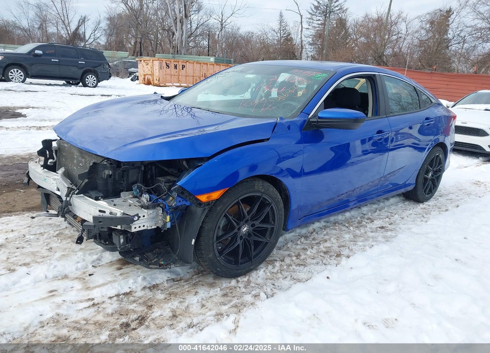 2019 HONDA CIVIC EX VIN: 19XFC1F39KE019925