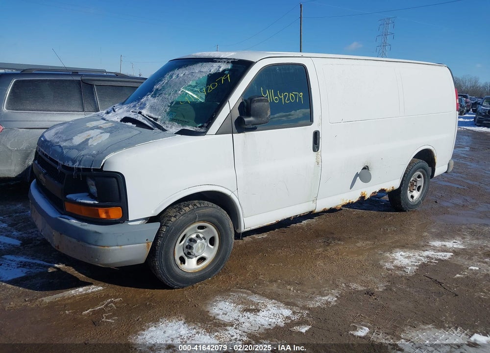 2007 CHEVROLET EXPRESS WORK VAN VIN: 1GCGG25VX71126543