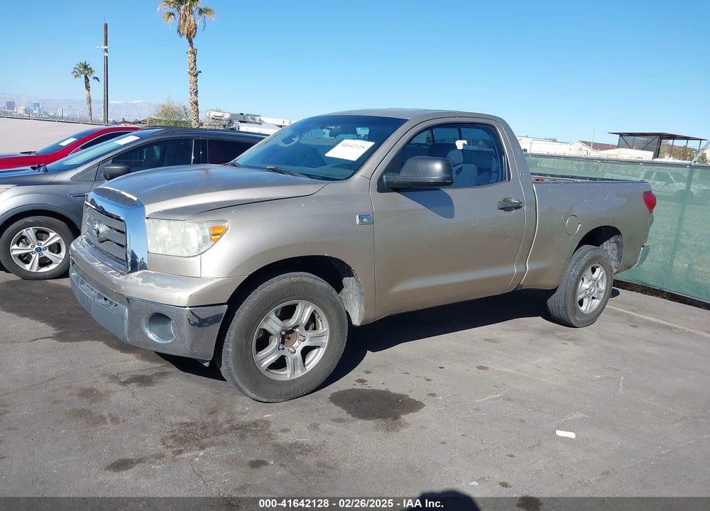 2007 TOYOTA TUNDRA BASE 4.7L V8 VIN: 5TFJT52137X001403