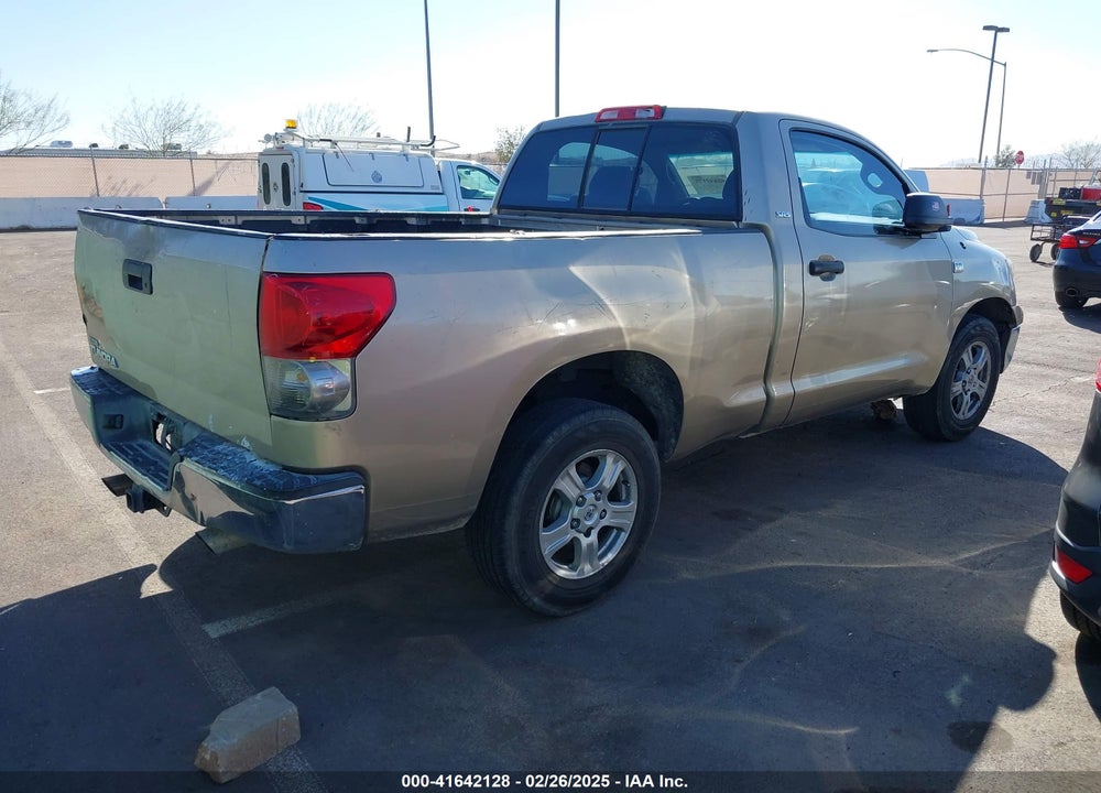 2007 TOYOTA TUNDRA BASE 4.7L V8 VIN: 5TFJT52137X001403