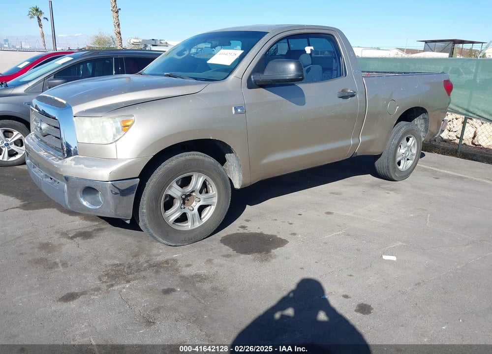 2007 TOYOTA TUNDRA BASE 4.7L V8 VIN: 5TFJT52137X001403
