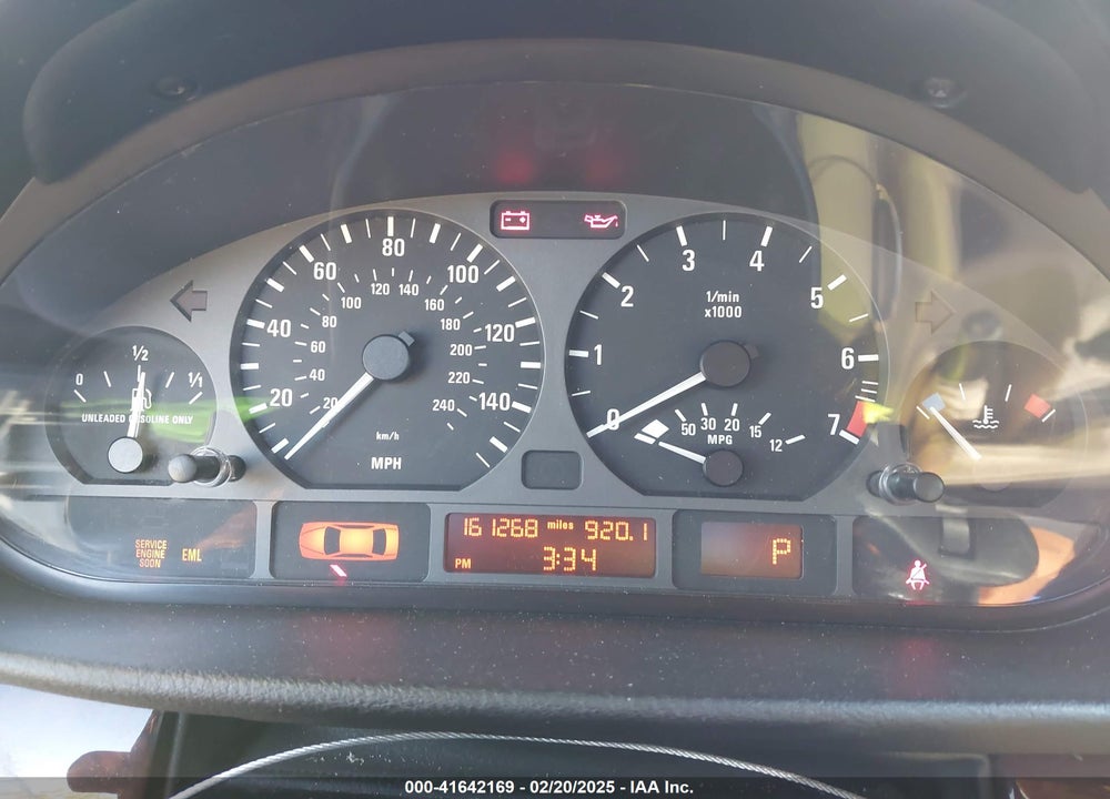 2004 BMW 325I VIN: WBAEV334X4KR34214