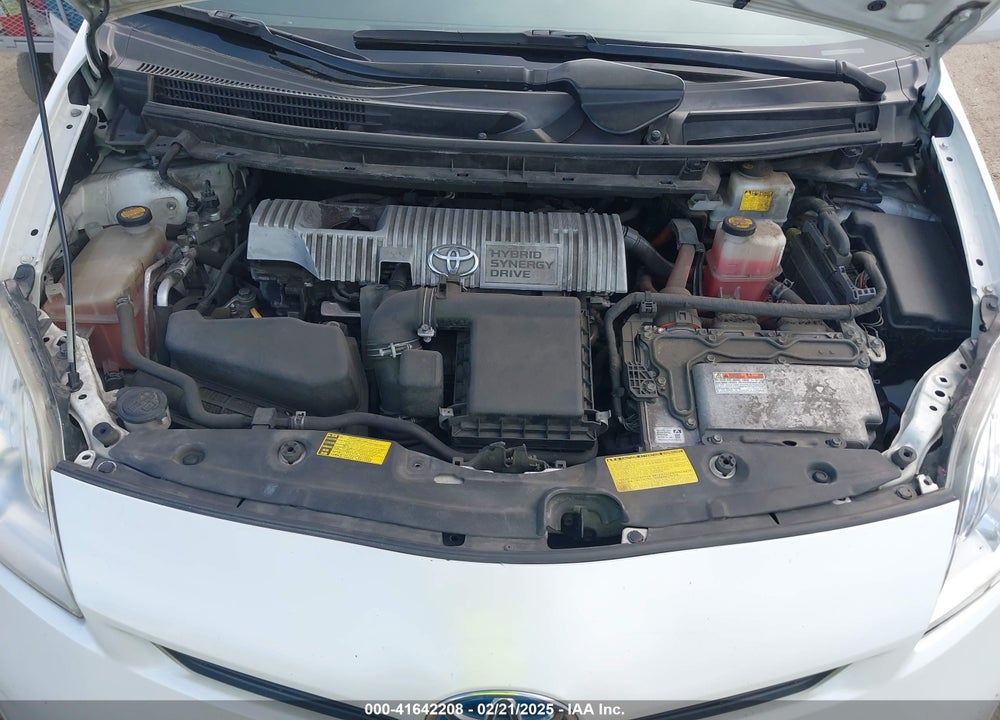 2013 TOYOTA PRIUS VIN: JTDKN3DU2D5584452