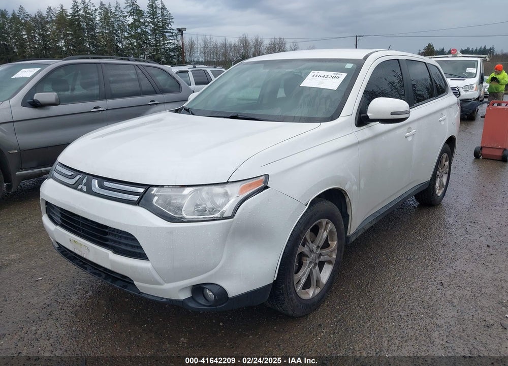 2014 MITSUBISHI OUTLANDER SE VIN: JA4AZ3A37EZ018836