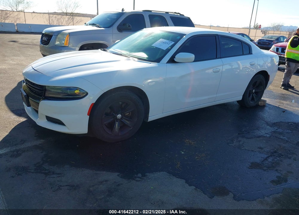 2016 DODGE CHARGER VIN: 2C3CDXAGXGH257621