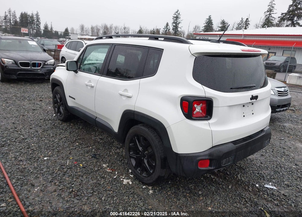 2017 JEEP RENEGADE ALTITUDE FWD VIN: ZACCJABB7HPG25287