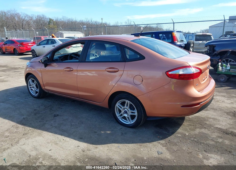 2017 FORD FIESTA VIN: 3FADP4BJ4HM158737