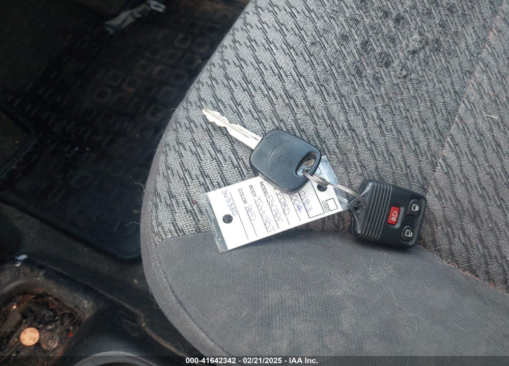 2004 FORD ESCAPE XLT VIN: 1FMYU031X4KA40183