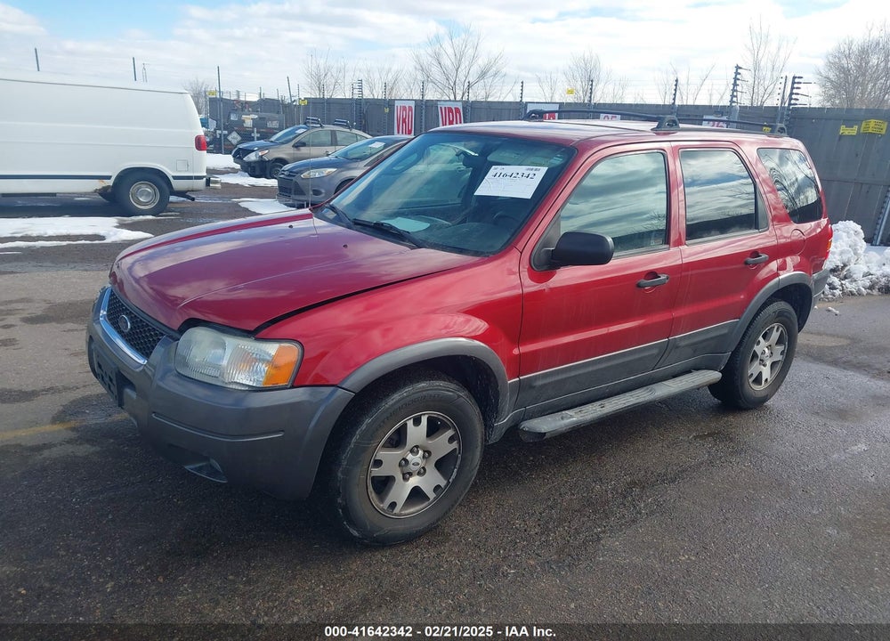2004 FORD ESCAPE XLT VIN: 1FMYU031X4KA40183