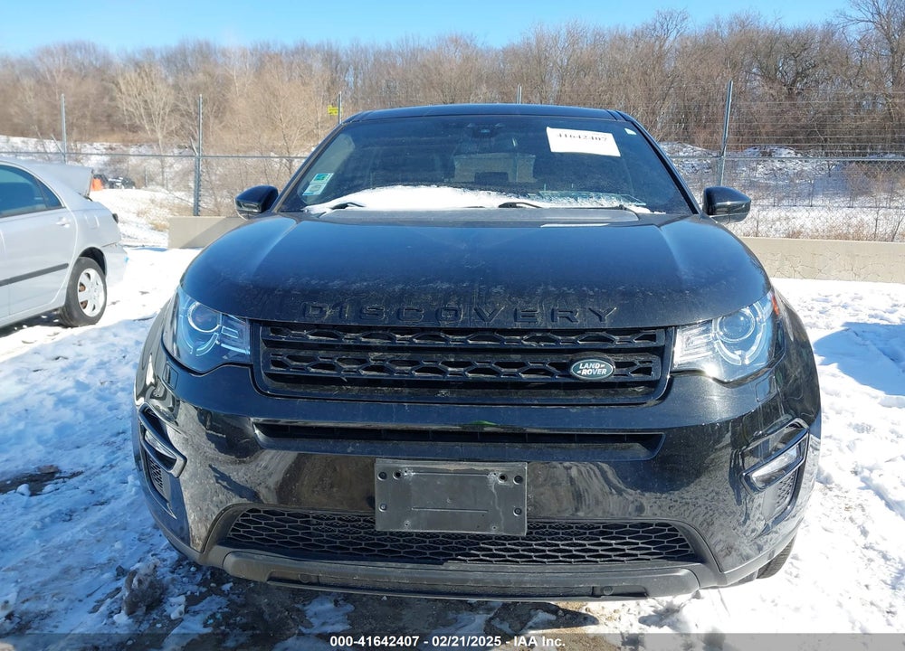 2016 LAND ROVER DISCOVERY SPORT HSE VIN: SALCR2BG5GH627550