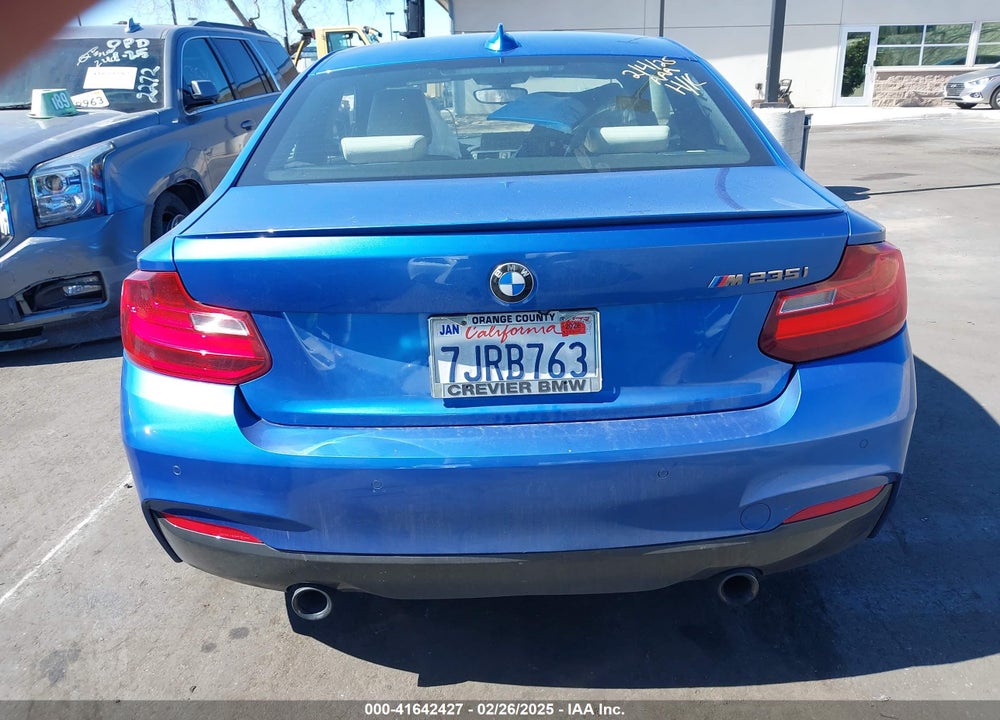 2015 BMW M235 VIN: WBA1J7C59FV254140
