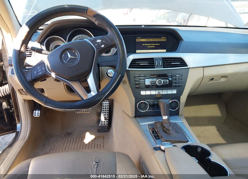 2012 MERCEDES-BENZ C 250 VIN: WDDGJ4HB0CF856740
