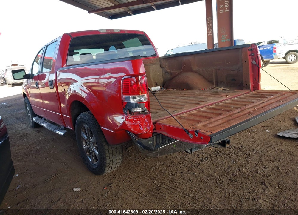 2008 FORD F-150 VIN: 1FTRW12W78KF02890