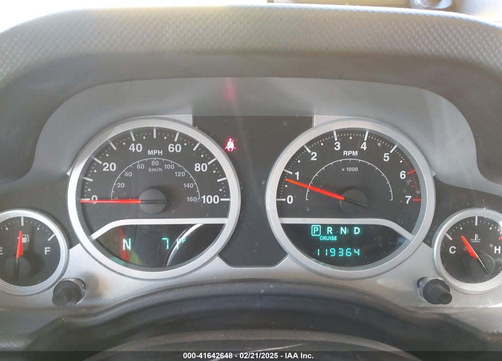 2009 JEEP WRANGLER UNLIMITED VIN: 1J8GA69119L700690
