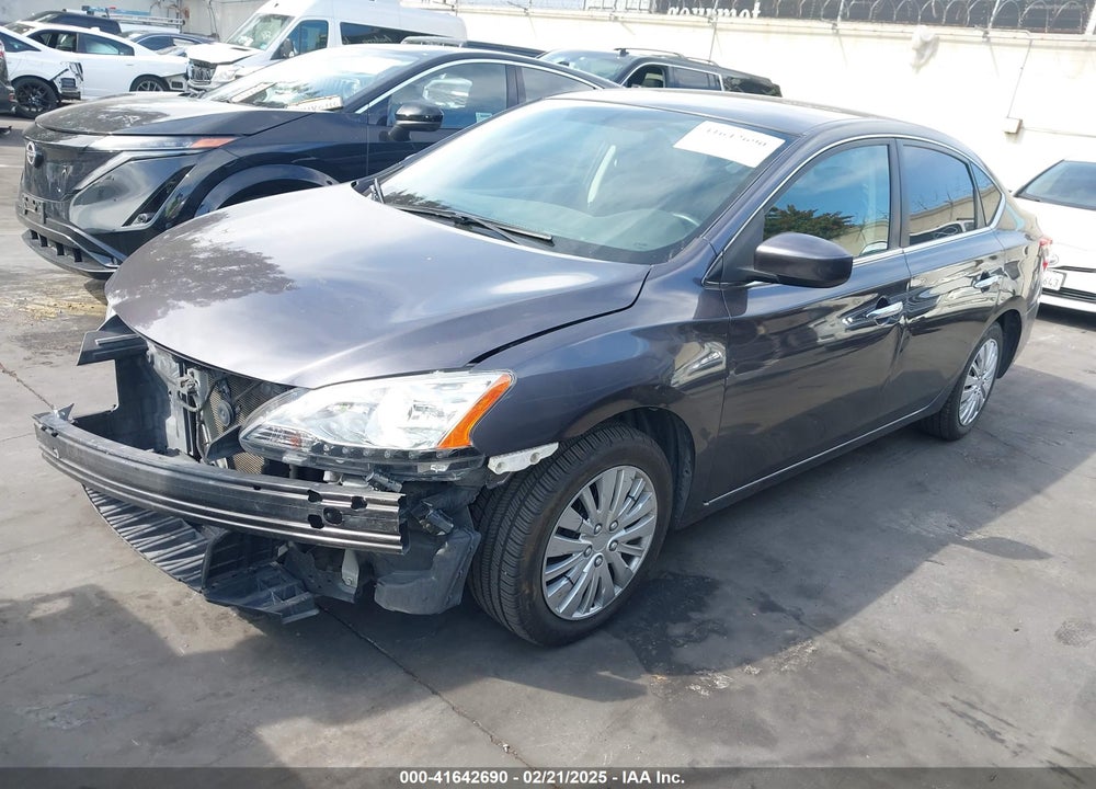 2015 NISSAN SENTRA SV VIN: 3N1AB7AP3FY364546
