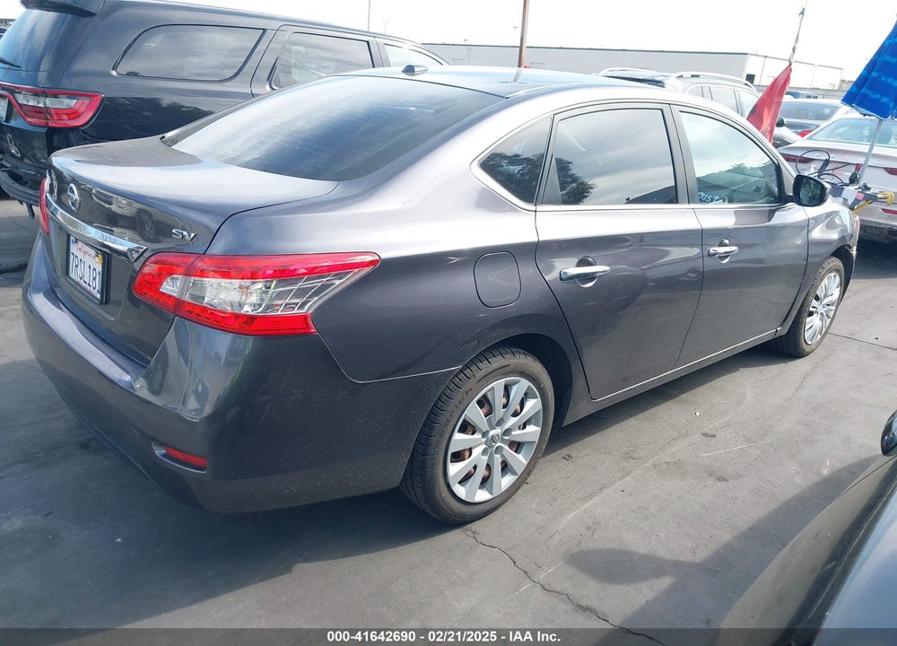 2015 NISSAN SENTRA SV VIN: 3N1AB7AP3FY364546