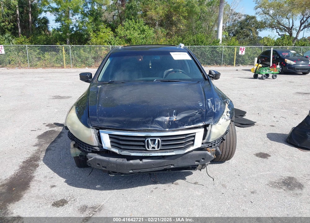 2008 HONDA ACCORD 3.5 EX-L VIN: 1HGCP36898A019001