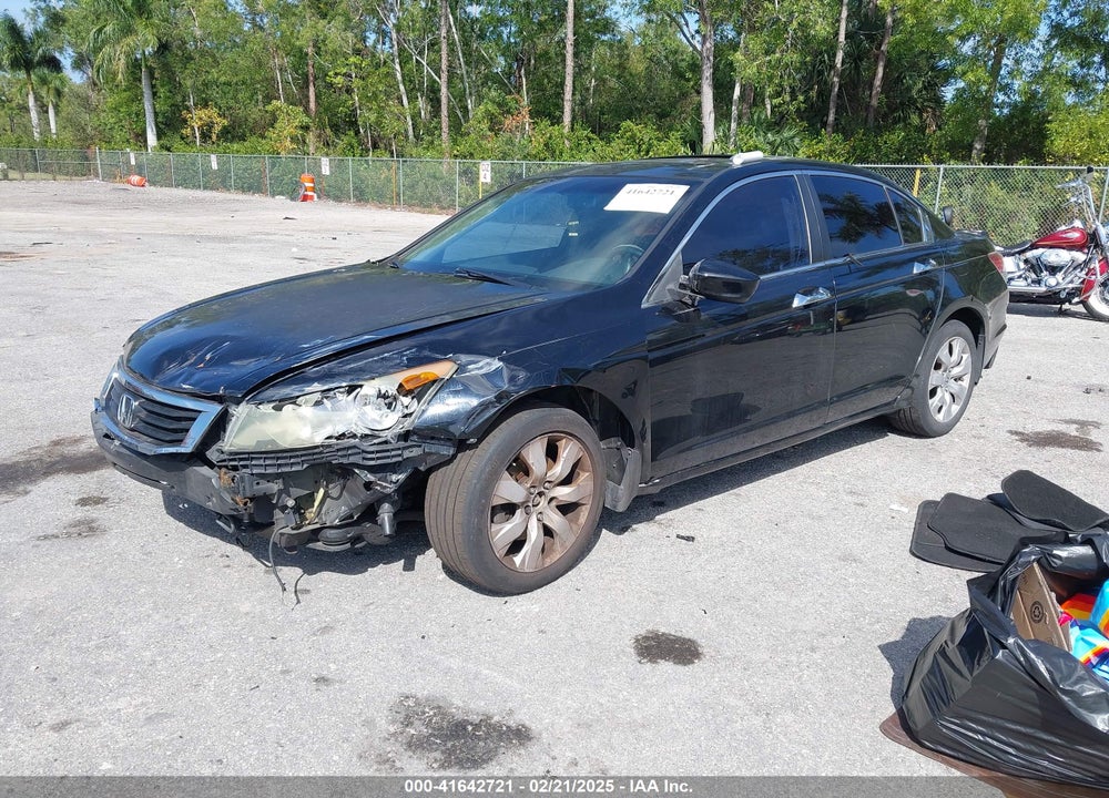 2008 HONDA ACCORD 3.5 EX-L VIN: 1HGCP36898A019001
