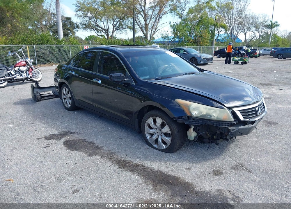 2008 HONDA ACCORD 3.5 EX-L VIN: 1HGCP36898A019001