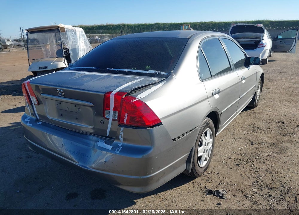 2005 HONDA CIVIC VP VIN: 2HGES16325H513813