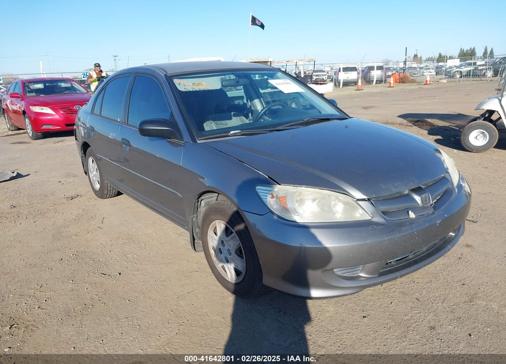 2005 HONDA CIVIC VP VIN: 2HGES16325H513813