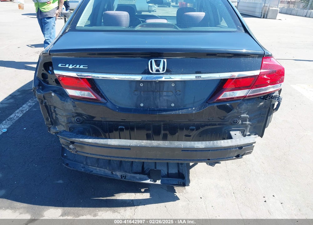 2013 HONDA CIVIC LX VIN: 19XFB2F51DE236625
