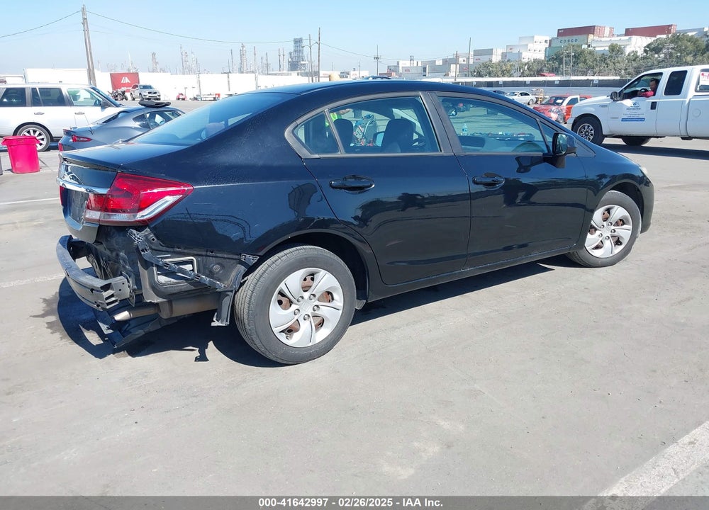 2013 HONDA CIVIC LX VIN: 19XFB2F51DE236625