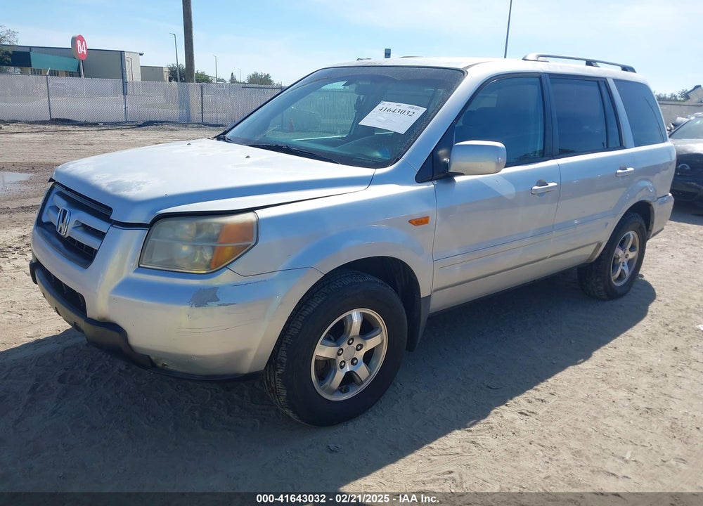 2008 HONDA PILOT VIN: 5FNYF28468B010467