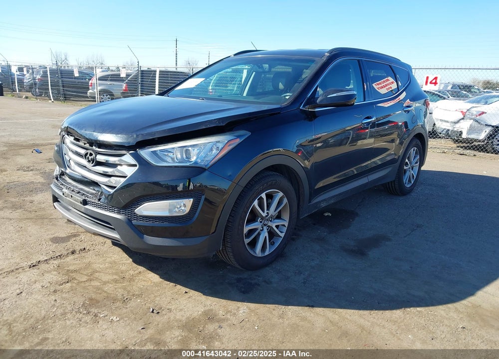 2014 HYUNDAI SANTA FE SPORT VIN: 5XYZU3LA1EG149195