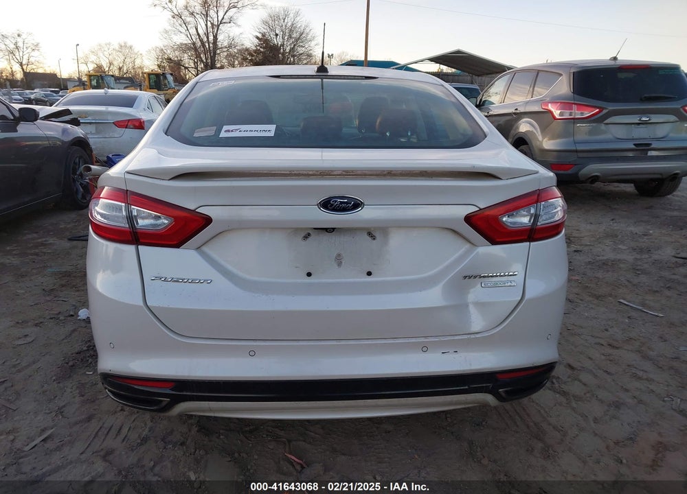 2014 FORD FUSION VIN: 3FA6P0K95ER349301