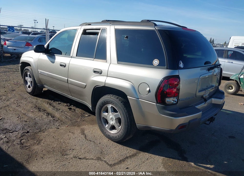 2003 CHEVROLET TRAILBLAZER LT VIN: 1GNDS13S132365429