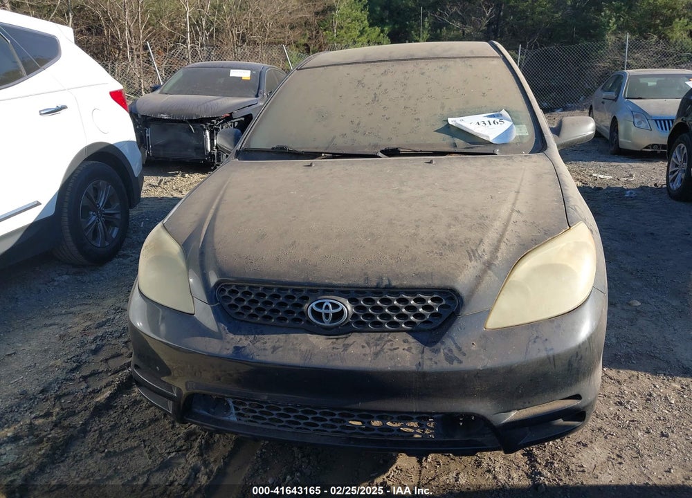 2003 TOYOTA MATRIX STANDARD VIN: 2T1KR32E73C158127