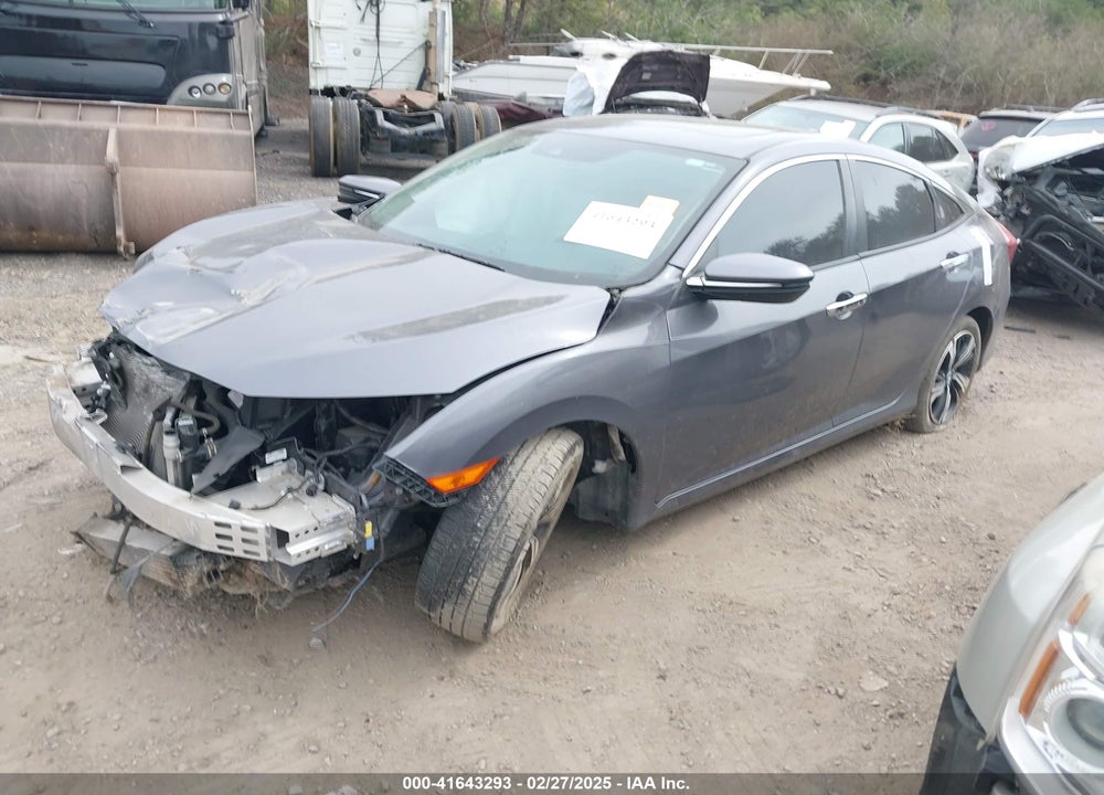 2016 HONDA CIVIC VIN: 2HGFC1F9XGH636946