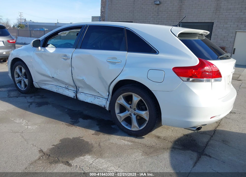 2011 TOYOTA VENZA VIN: 4T3BK3BB3BU062316