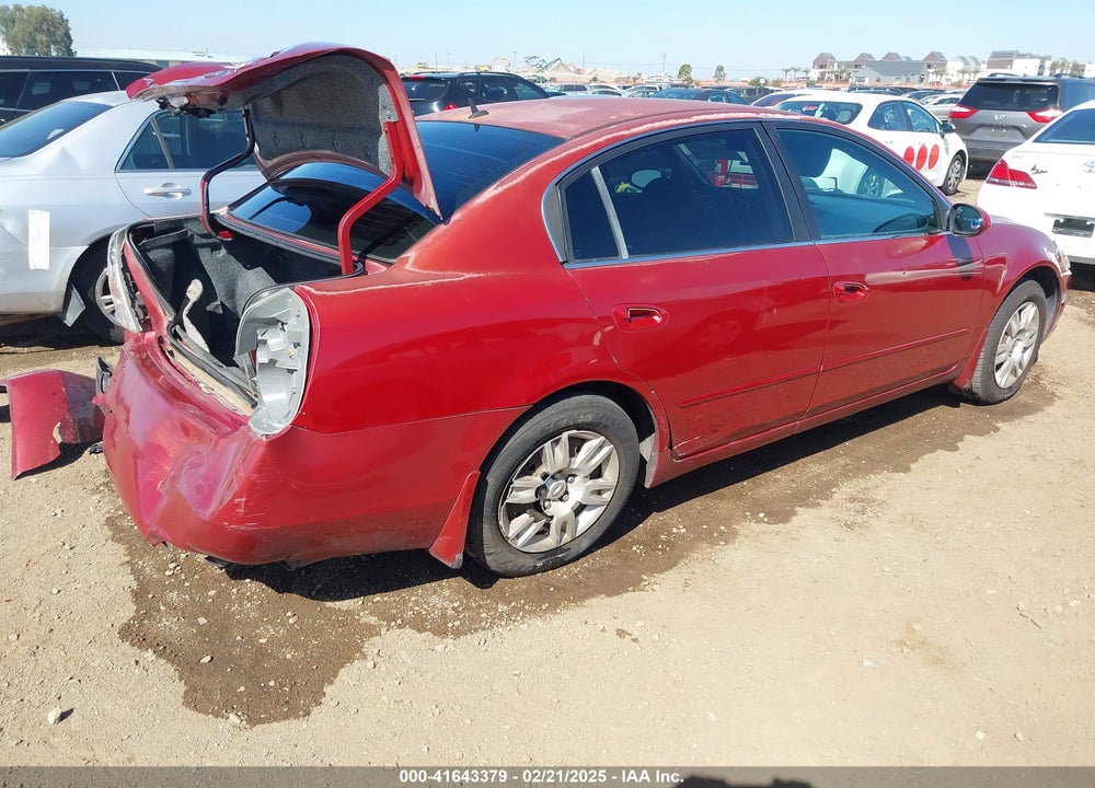 2005 NISSAN ALTIMA S/SL VIN: 1N4AL11D75N405954