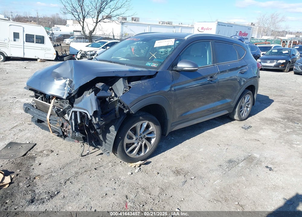 2017 HYUNDAI TUCSON ECO VIN: KM8J3CA26HU310778