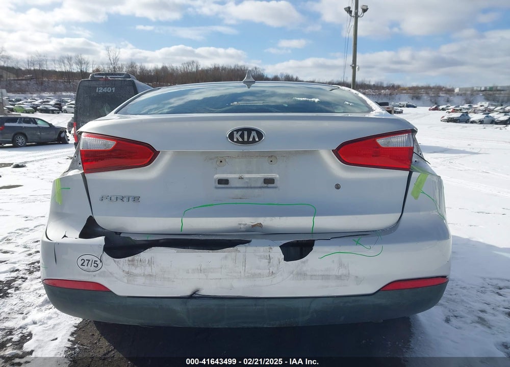 2014 KIA FORTE VIN: KNAFK4A63E5054818
