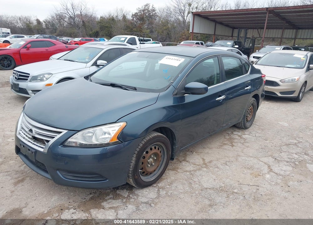 2014 NISSAN SENTRA VIN: 3N1AB7AP5EY320174