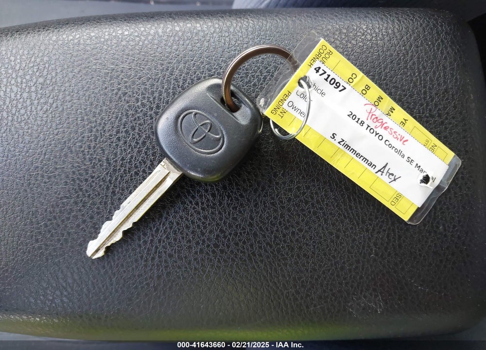 2018 TOYOTA COROLLA VIN: 5YFBURHE0JP819339