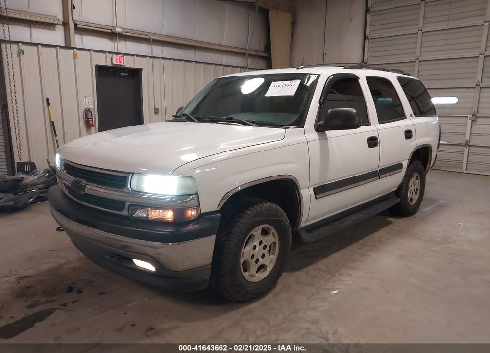 2005 CHEVROLET TAHOE VIN: 1GNEK13T75R137331