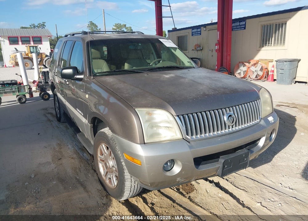 2002 MERCURY MOUNTAINEER VIN: 4M2DU86W62UJ34436