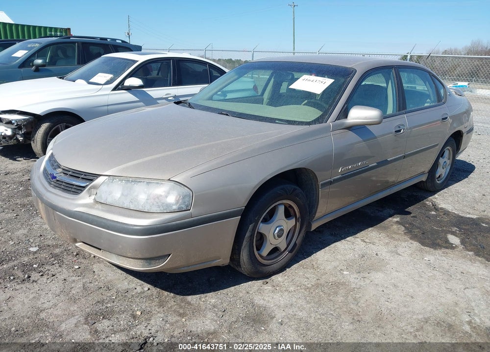 2001 CHEVROLET IMPALA LS VIN: 2G1WH55K119294518