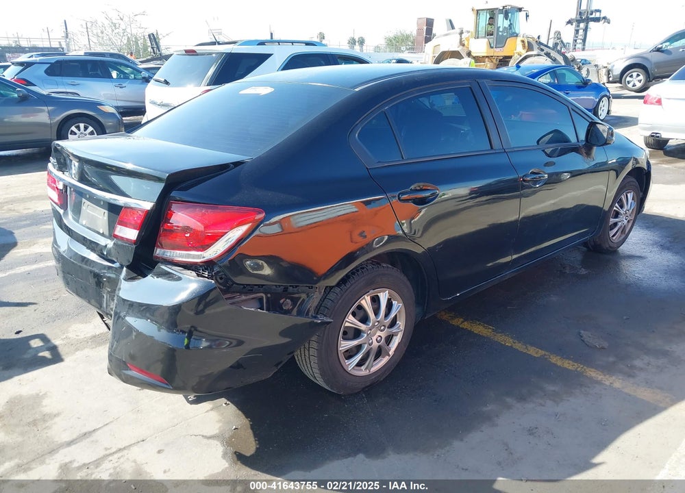 2013 HONDA CIVIC LX VIN: 19XFB2F53DE274535