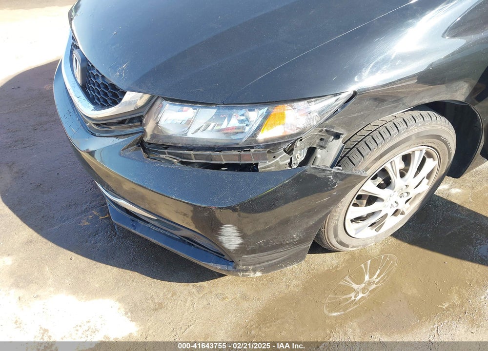 2013 HONDA CIVIC LX VIN: 19XFB2F53DE274535