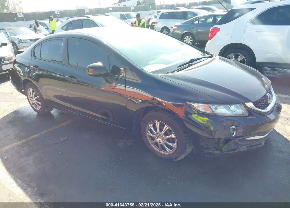 2013 HONDA CIVIC LX VIN: 19XFB2F53DE274535