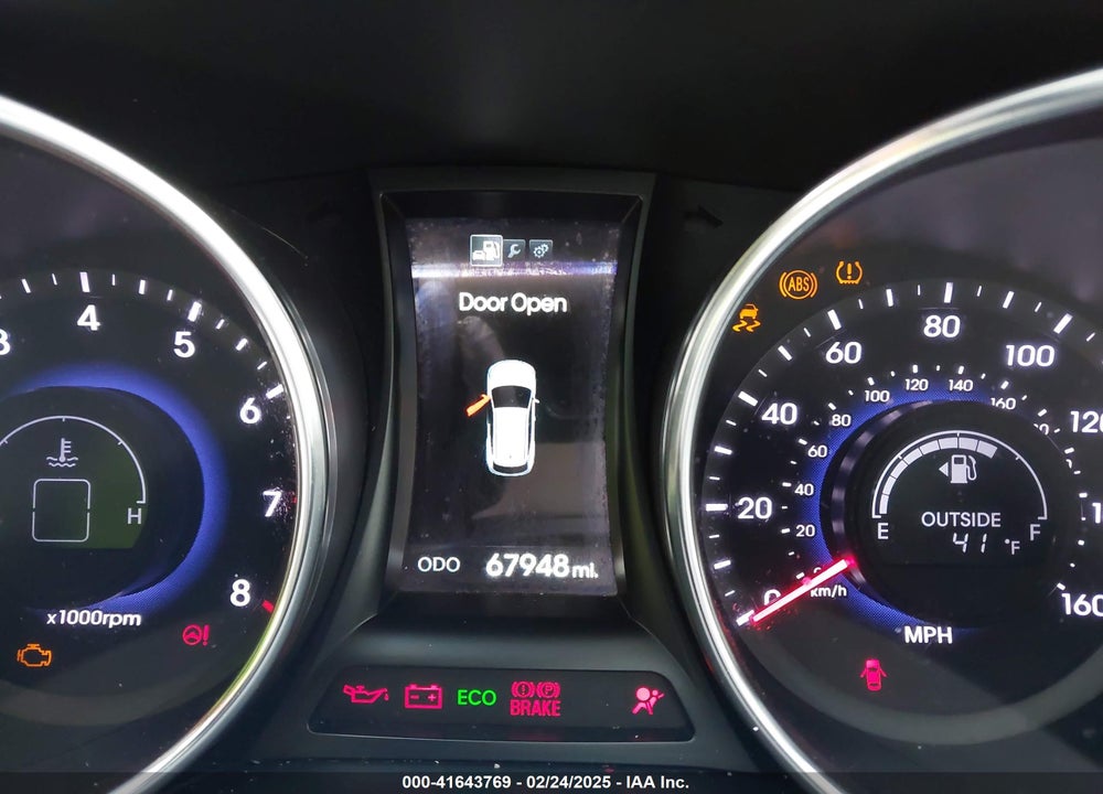 2013 HYUNDAI SANTA FE VIN: 5XYZU3LB5DG123299