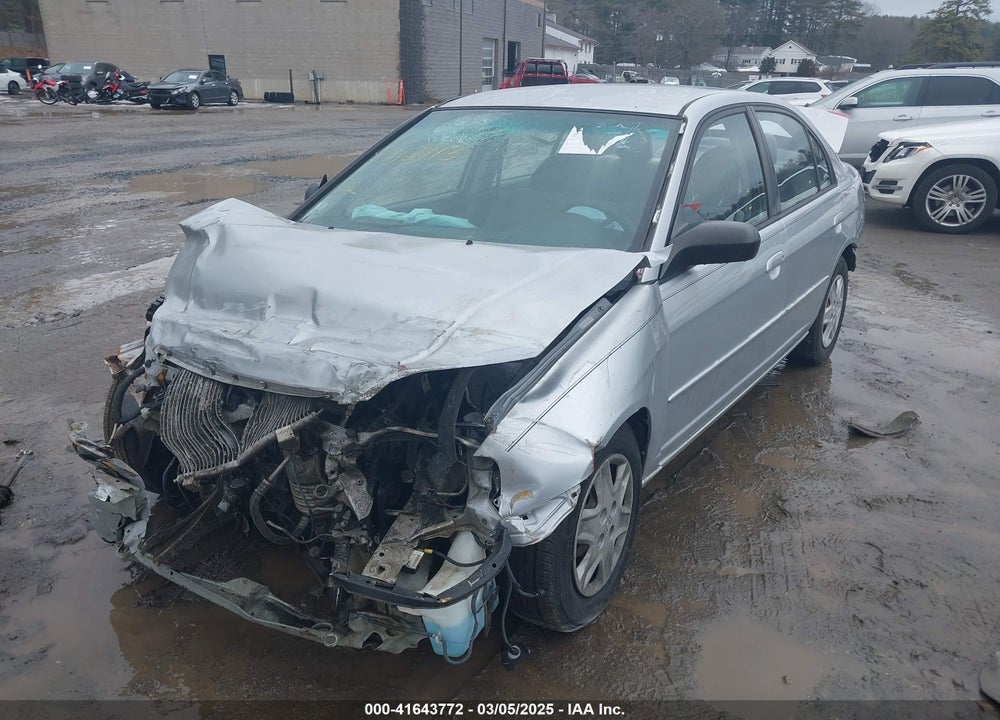 2003 HONDA CIVIC LX VIN: 2HGES165X3H600695